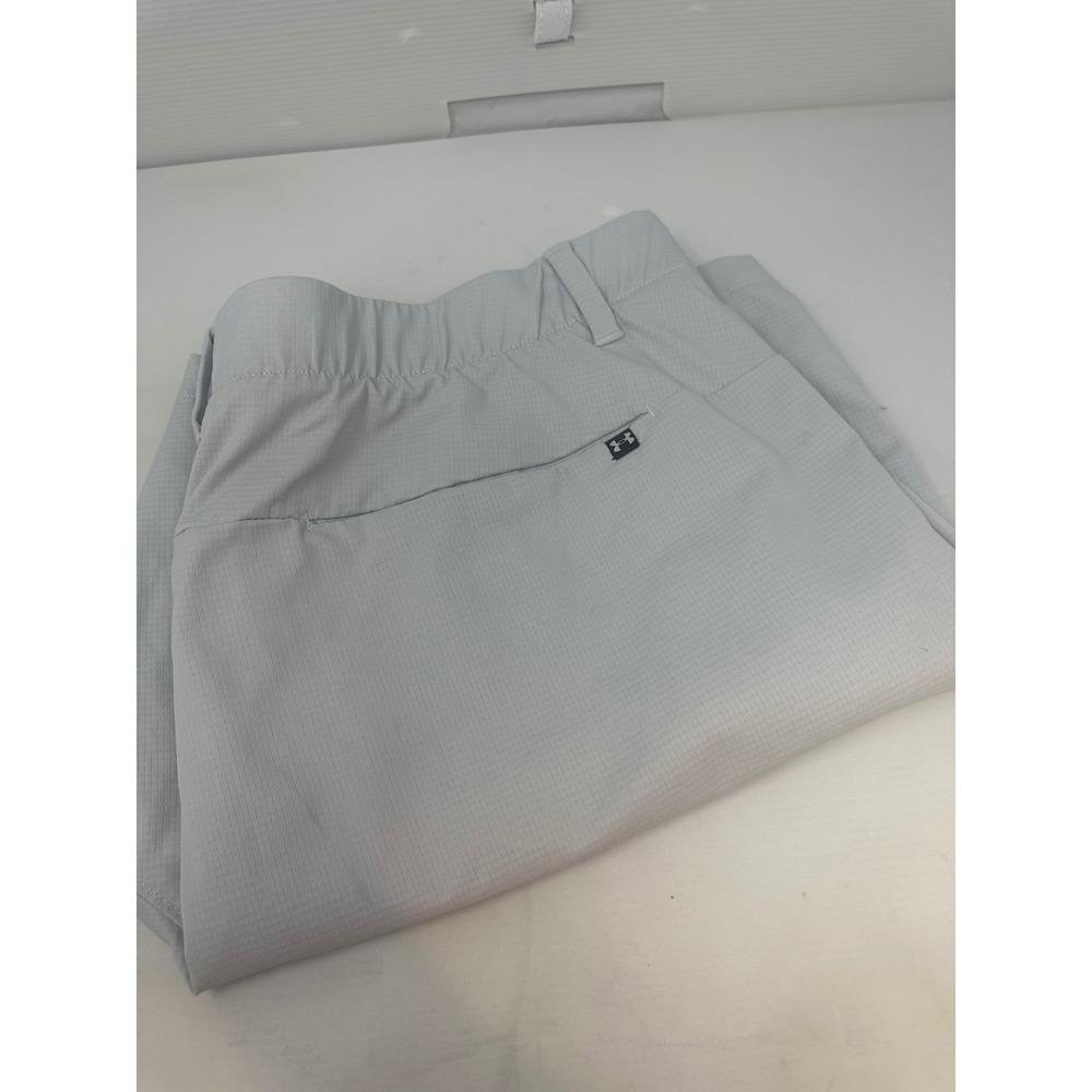 Under Armour Mens Gray Lightweight Golf Shorts Size 42